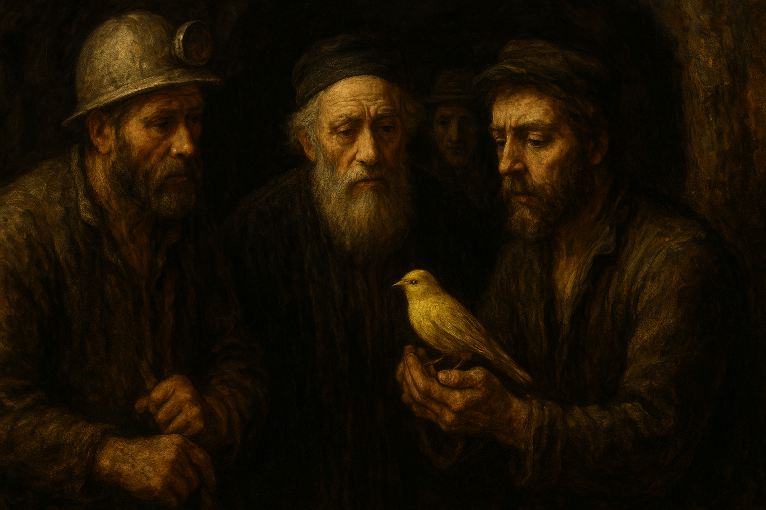 Allégorie du canari dans la mine appliquée au peuple juif — un avertissement universaliste