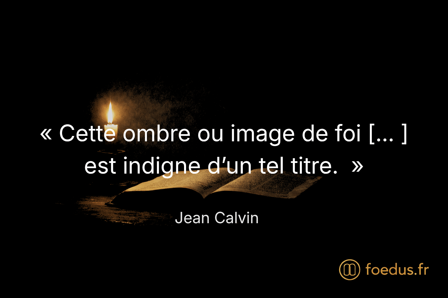 Quand la foi n’est qu’une apparence