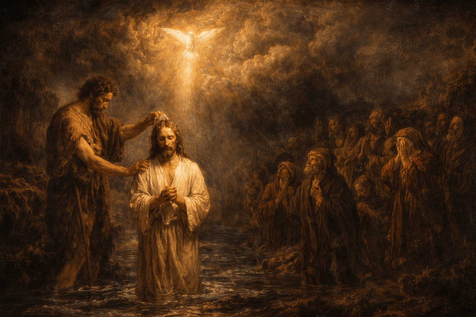 3e dimanche après Noël – Année C : « Tu es mon Fils bien-aimé » (Luc 3.15–16.21–22)