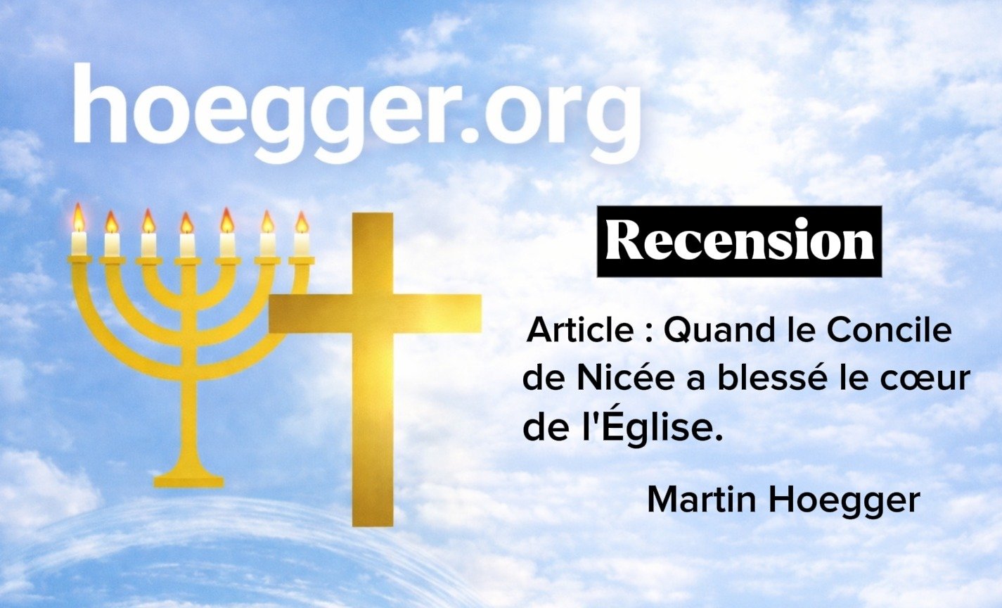 Quand Nicée a blessé le cœur de l’Église : recension et analyse théologique réformée