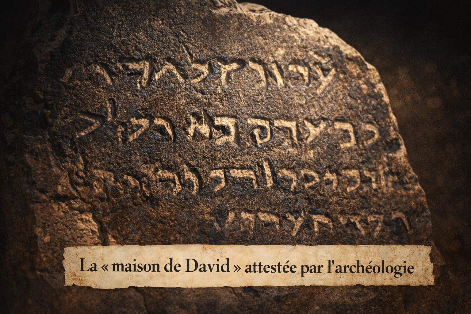 Archéologie et Bible&nbsp;: les rois d’Israël sont-ils des personnages historiques&nbsp;?