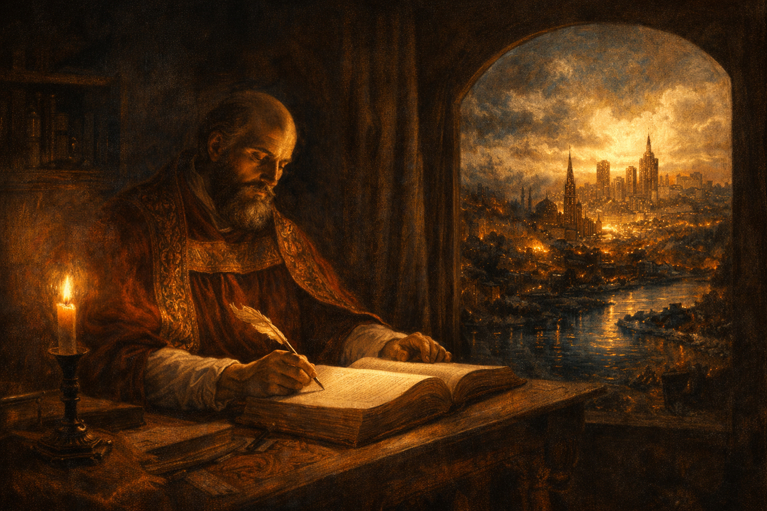 Au-delà du choc des civilisations&nbsp;: Augustin, l’Occident et l’antithèse du péché et de la grâce