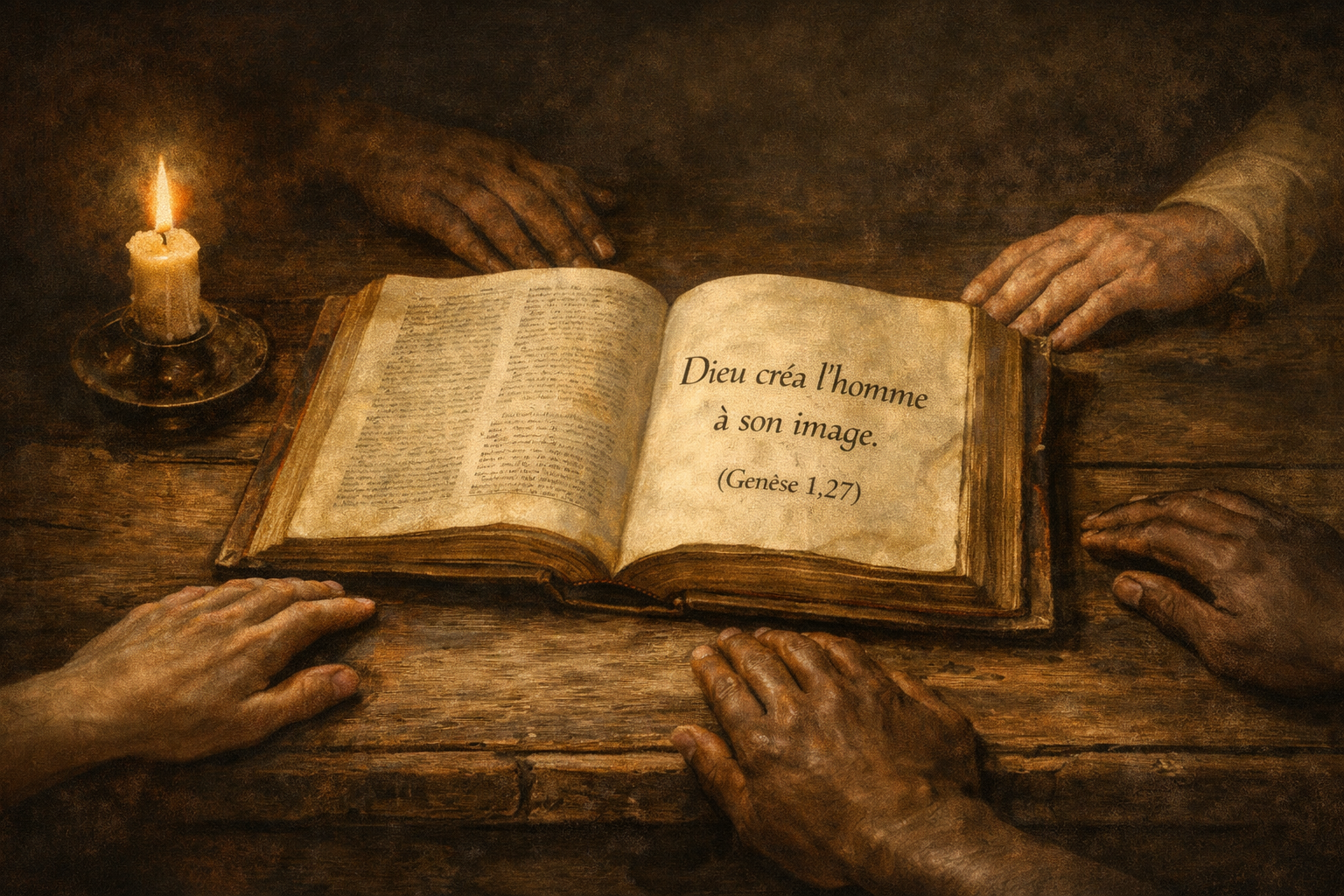 Dieu créa l'homme à son image