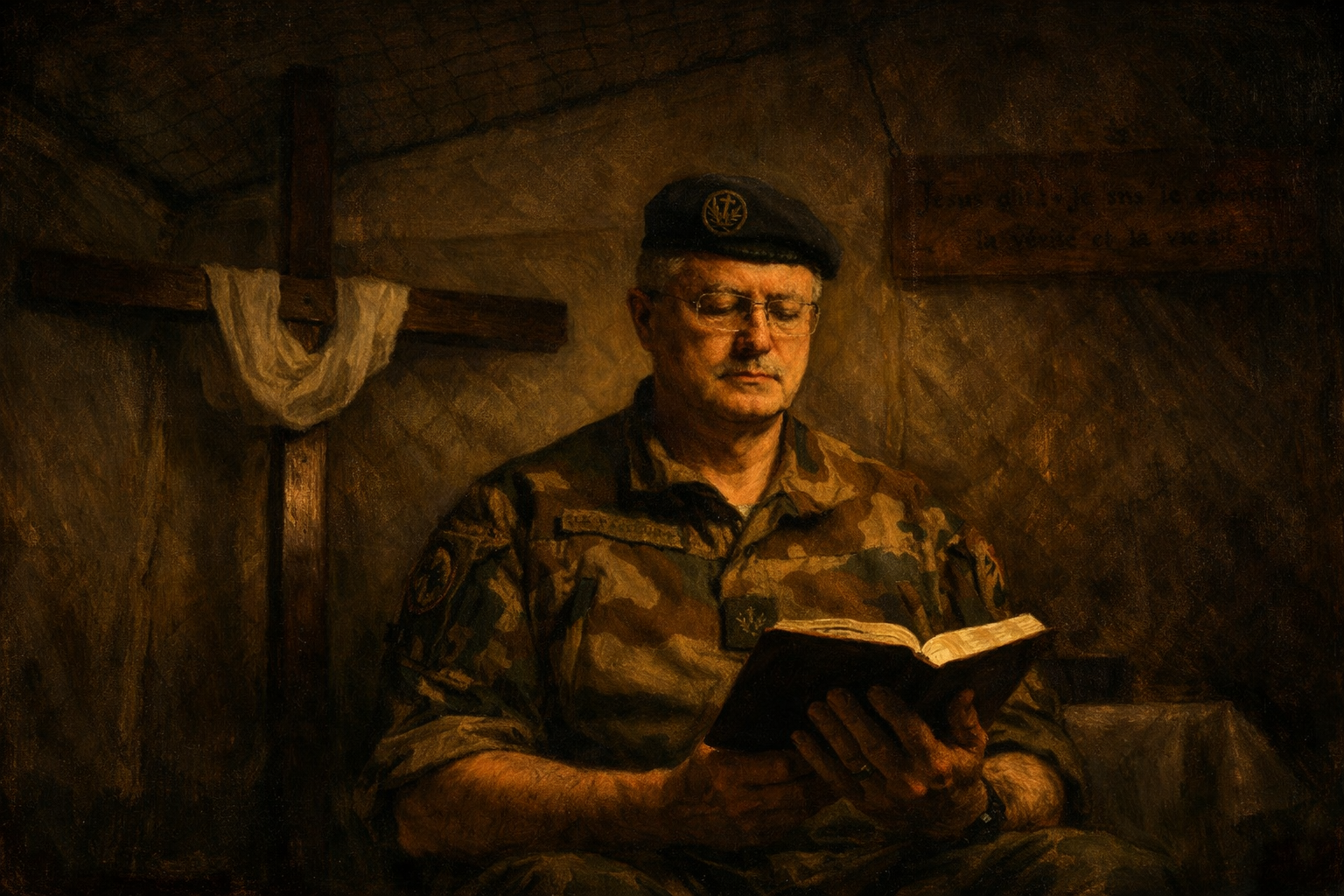 Toi l’aumônier ! – Sonnet sur la vocation de l’aumônier militaire