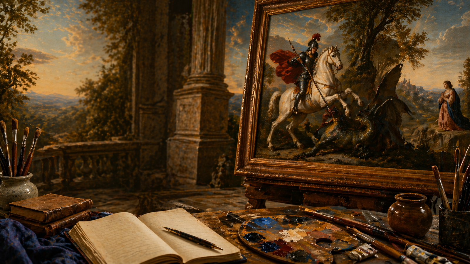 Poésie et peinture – quand les tableaux deviennent poèmes