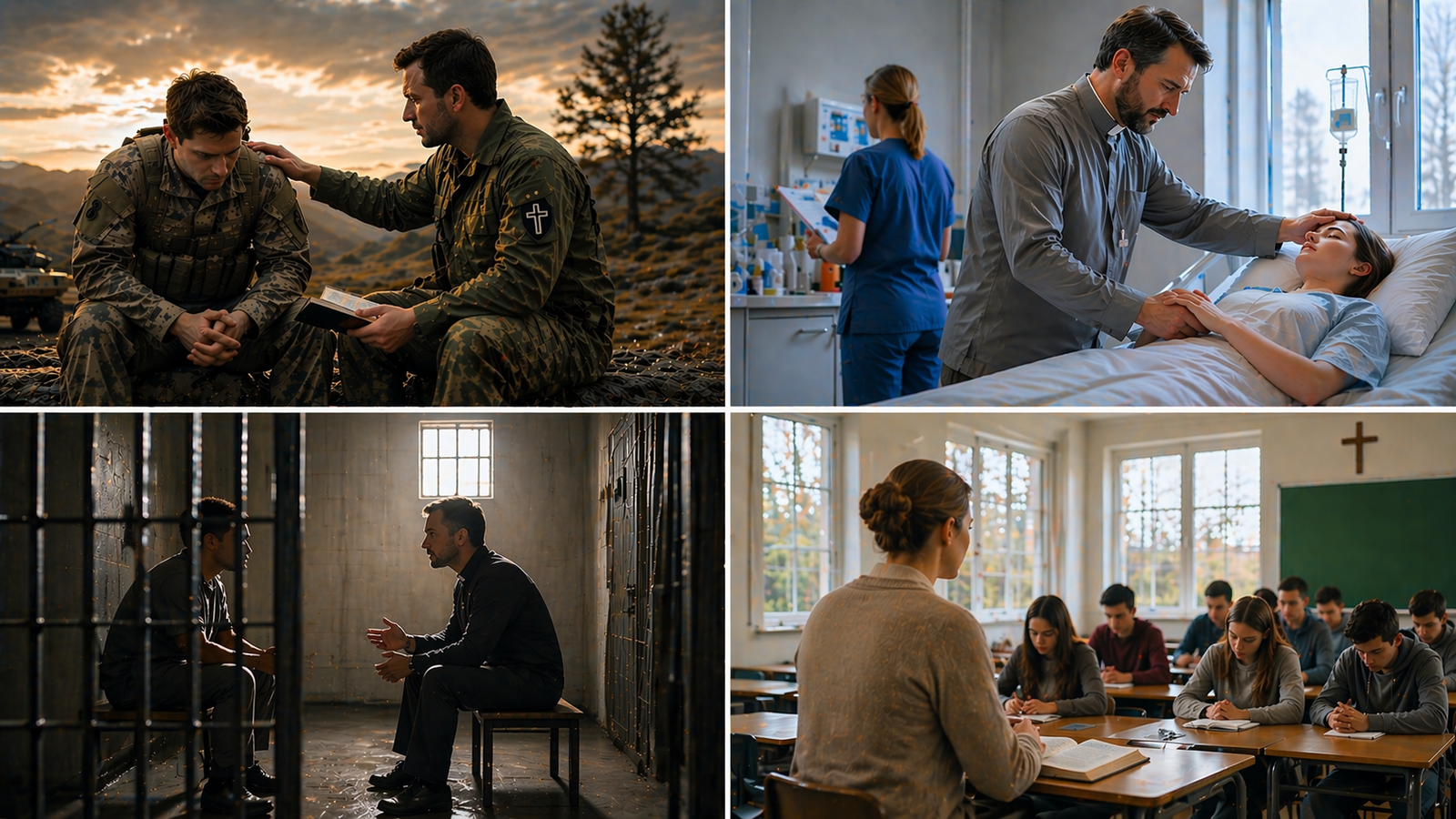 Les visages de l’aumônerie