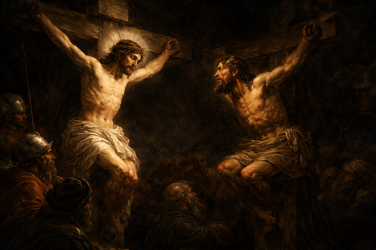 Le bon larron&nbsp;: la grâce seule au pied de la croix