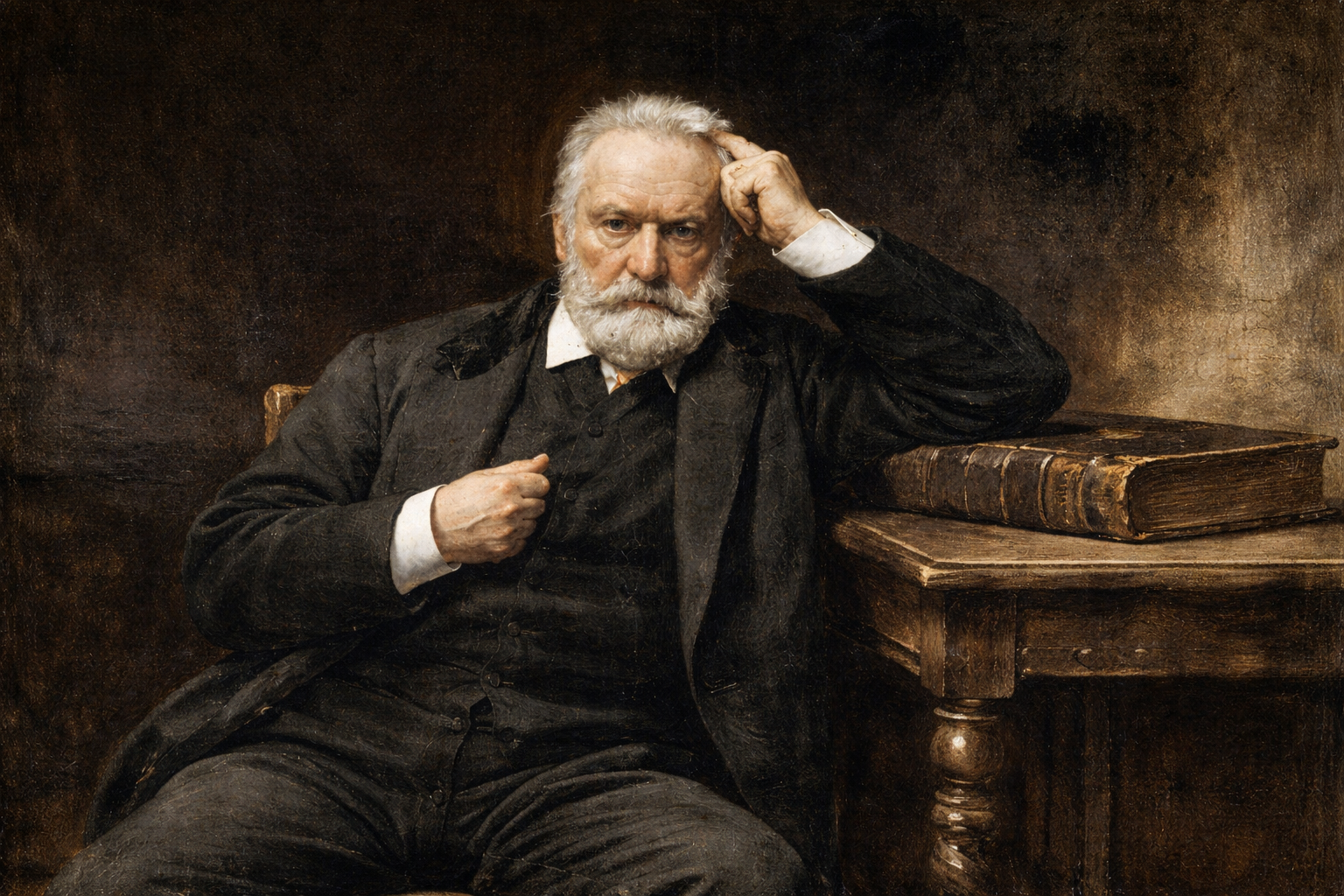 Victor Hugo en méditation
