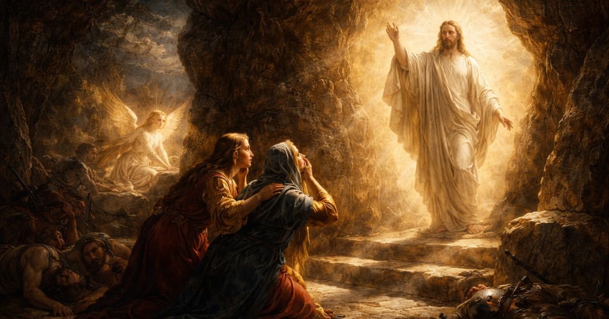 La résurrection du Christ au matin de Pâques